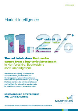 Cover of Hertfordshire, Bedfordshire & Cambridgeshire